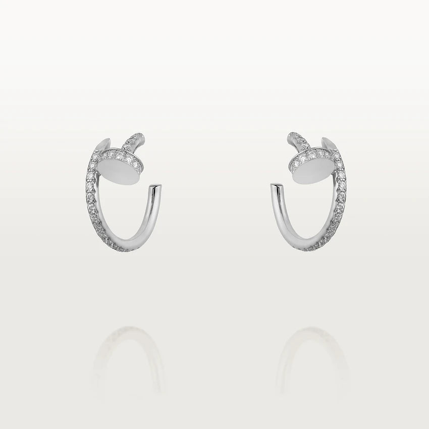 ¡®Veyra Jewelry¡¯JUSTE EARRINGS 12.75MM SILVER DIAMOND