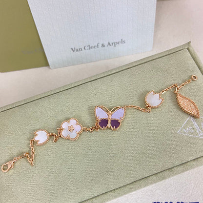 [Veyra Jewelry]26 NEW CLOVER LUCKY LIGHT PURPLE SET