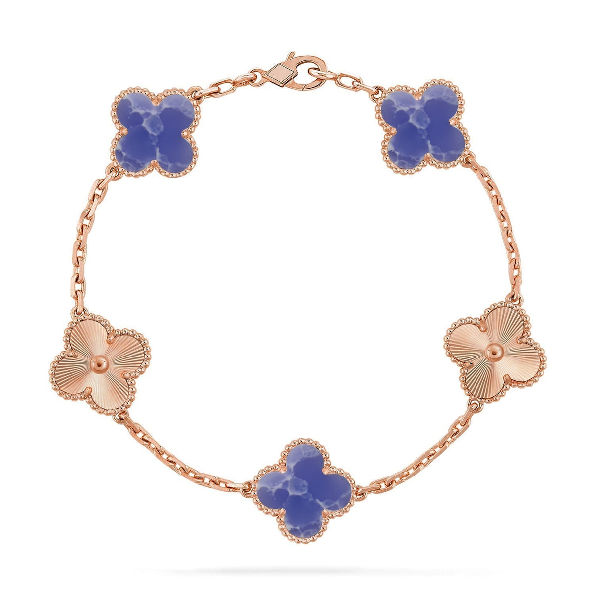 [Veyra Jewelry]New CLOVER 5 MOTIF BLUE VEINS BRACELET COLLECTION