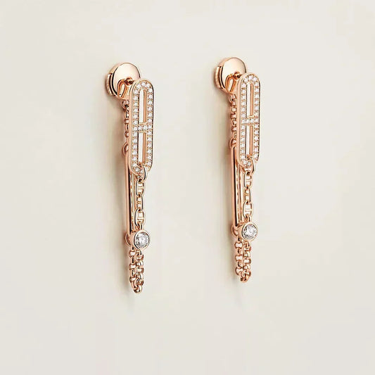 ¡®Veyra Jewelry¡¯CHAINE CHAOS DIAMOND DROP EARRINGS