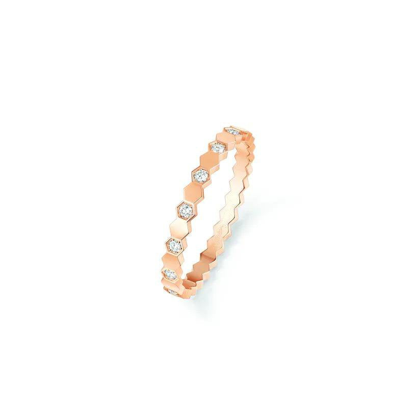 ¡®Veyra Jewelry¡¯BEE LOVE RING PINK GOLD DIAMOND