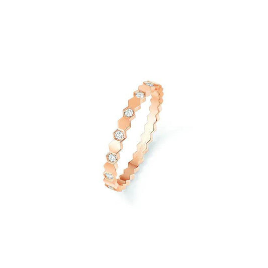 ¡®Veyra Jewelry¡¯BEE LOVE RING PINK GOLD DIAMOND