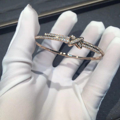 ¡®Veyra Jewelry¡¯JEUX DE BRACELET DIAMONDS PINK GOLD