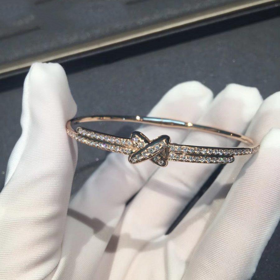 ¡®Veyra Jewelry¡¯JEUX DE BRACELET DIAMONDS PINK GOLD
