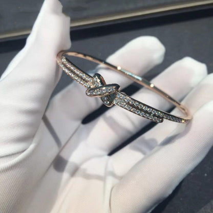 ¡®Veyra Jewelry¡¯JEUX DE BRACELET DIAMONDS PINK GOLD