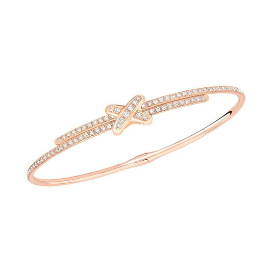 ¡®Veyra Jewelry¡¯JEUX DE BRACELET DIAMONDS PINK GOLD