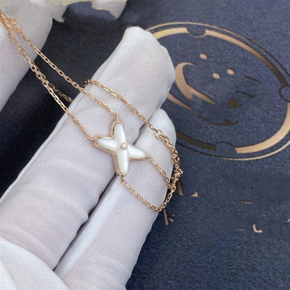 ¡®Veyra Jewelry¡¯JEUX BRACELET WHITE MOP PINK GOLD 1 DIAMOND