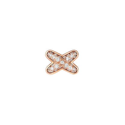 ¡®Veyra Jewelry¡¯JEUX DE PINK GOLD DIAMOND EARRINGS