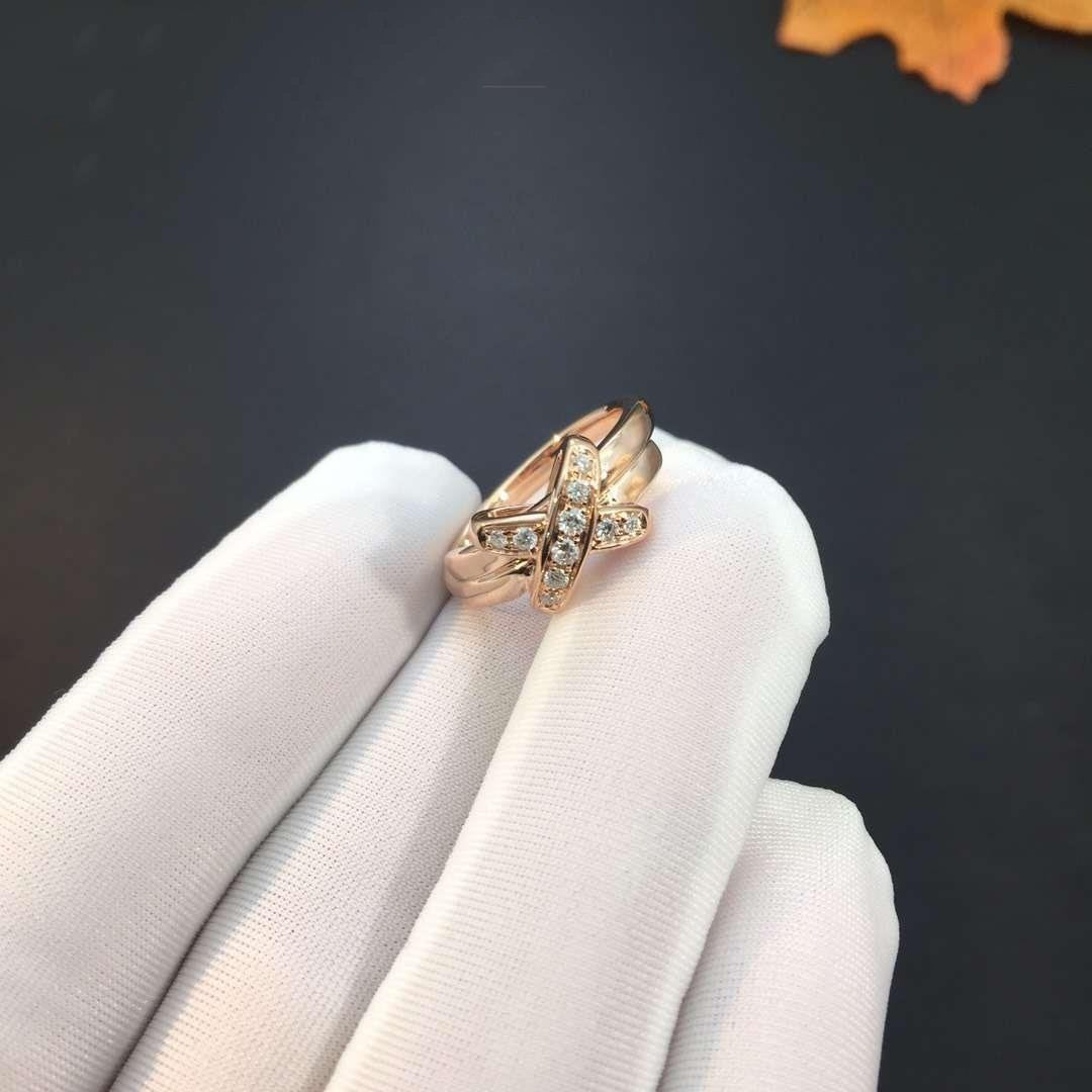 ¡®Veyra Jewelry¡¯JEUX DE PINK GOLD DIAMOND RING