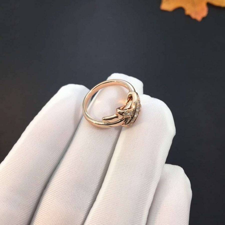 ¡®Veyra Jewelry¡¯JEUX DE PINK GOLD DIAMOND RING