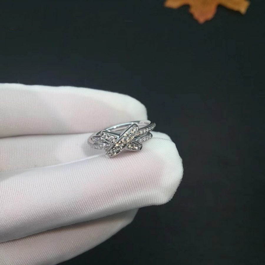 ¡®Veyra Jewelry¡¯JEUX DE SILVER DIAMOND RING