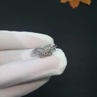 ¡®Veyra Jewelry¡¯JEUX DE SILVER DIAMOND RING