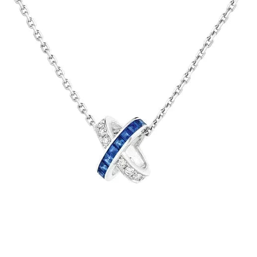 ¡®Veyra Jewelry¡¯LIENS DIAMOND SILVER NECKLACE