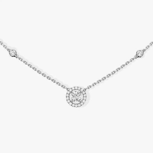 [Veyra Jewelry]Diamond Necklace 0,20ct Brilliant Shape Joy