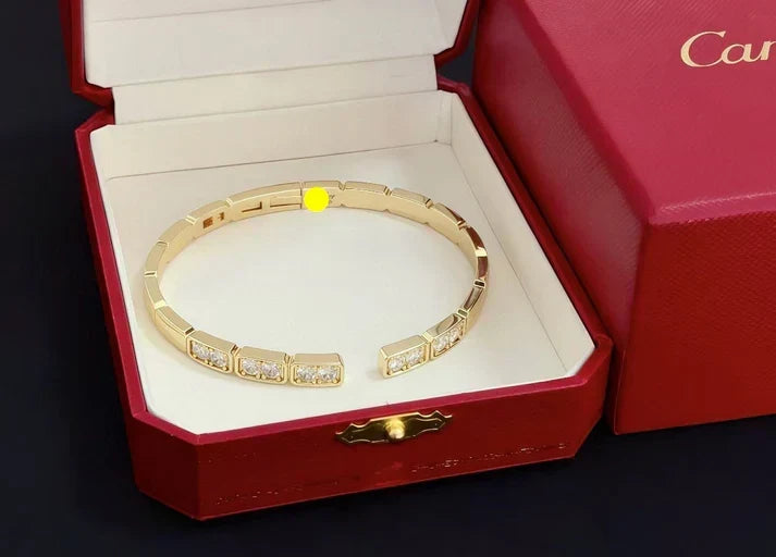 [Veyra Jewelry]LOVE DIAMOND OPEN BRACELET