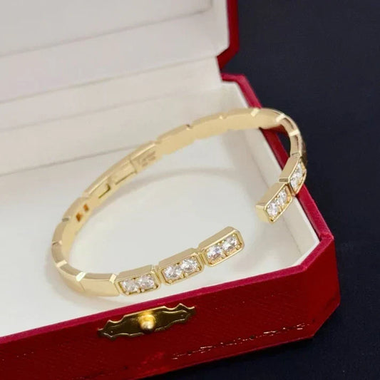 [Veyra Jewelry]LOVE DIAMOND OPEN BRACELET
