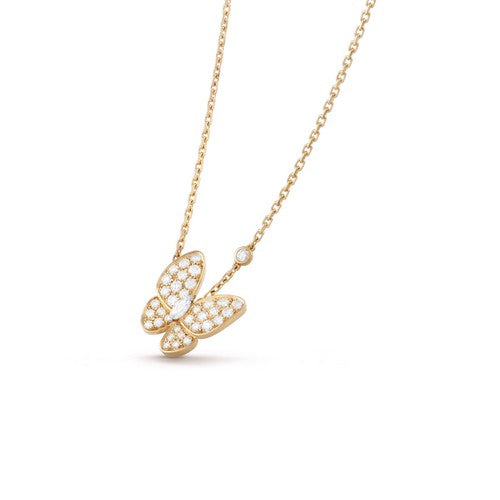 ¡®Veyra Jewelry¡¯BUTTERFLY DIAMOND NECKLACE
