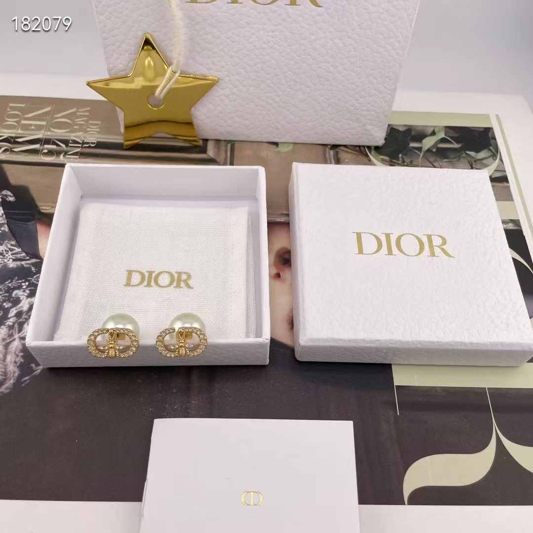 [Veyra Jewelry]CD Honeycomb Pearl Stud Earrings