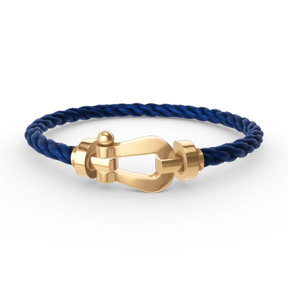 ¡®Veyra Jewelry¡¯FORCE LARGE HORSESHOE NO DIAMOND BRACELET GOLD