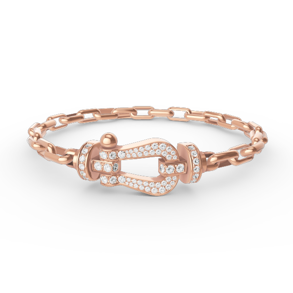¡®Veyra Jewelry¡¯FORCE LARGE HORSESHOE CLASP  METAL BRACELET