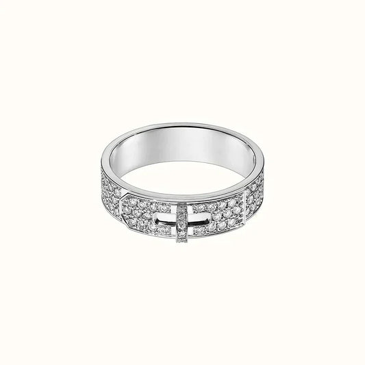 ¡®Veyra Jewelry¡¯KELLY SILVER DIAMOND RING