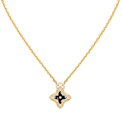 ¡®Veyra Jewelry¡¯STAR PEDANT PINK GOLD DIAMOND NECKLACE