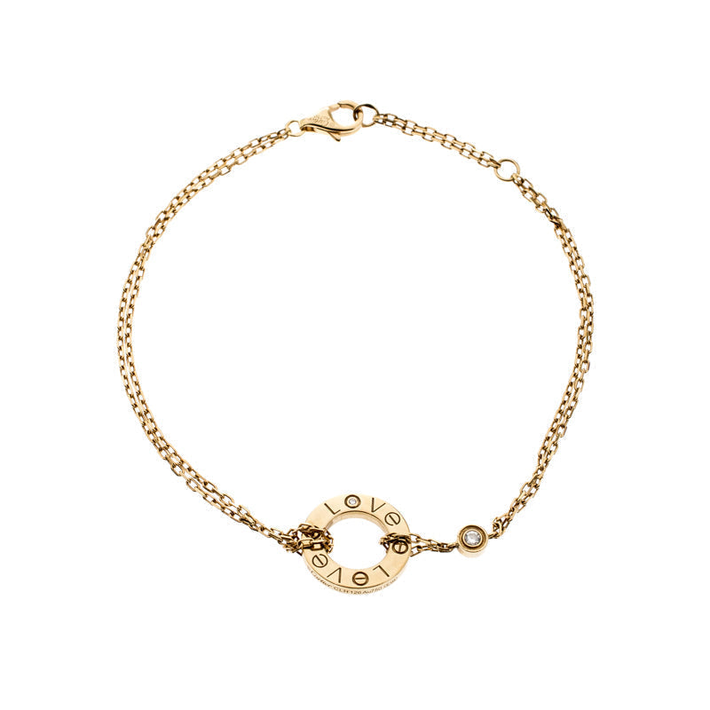 ¡®Veyra Jewelry¡¯LOVE BRACELET 2 DIAMOND