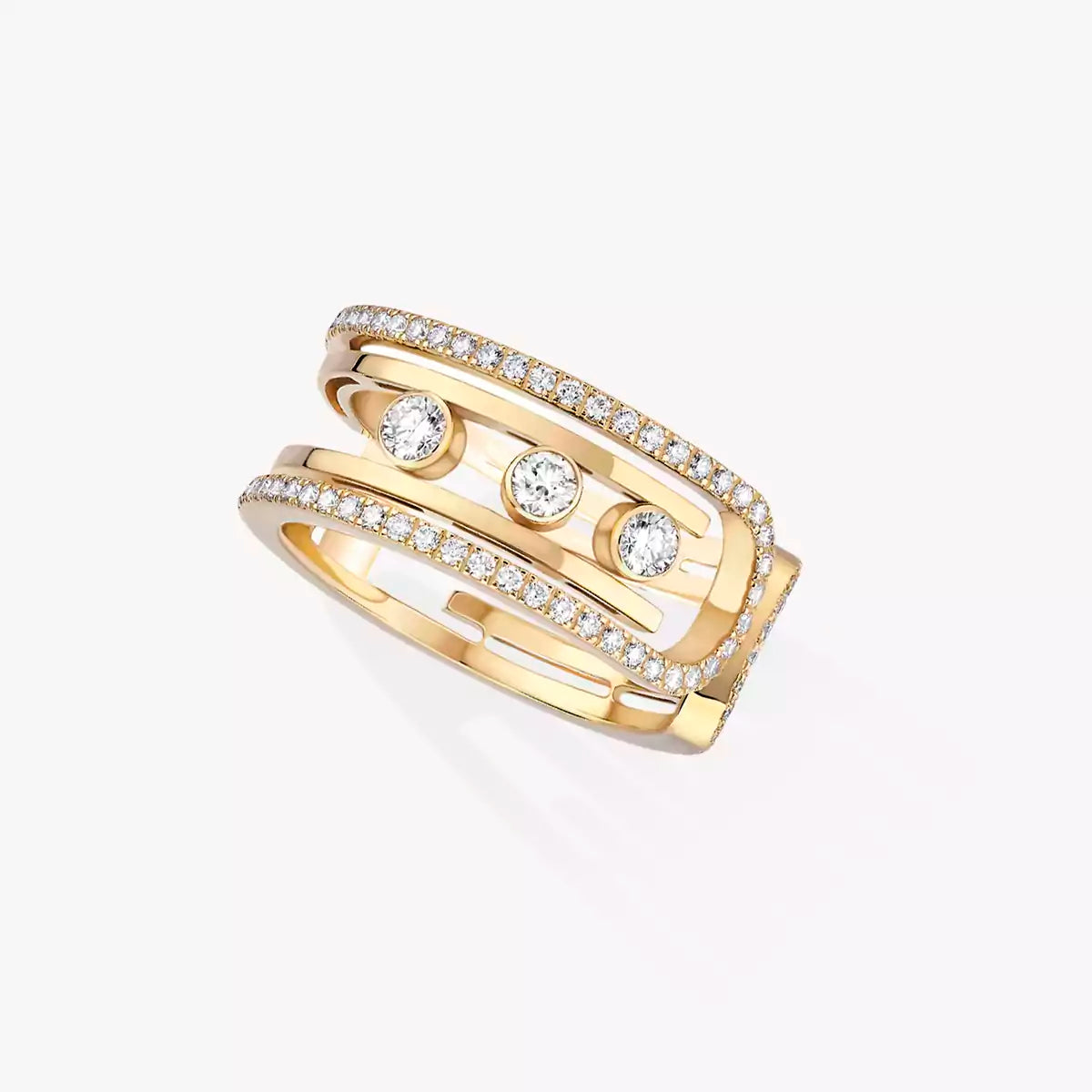 [Veyra Jewelry]Move 10th Diamond Ring in Gold
