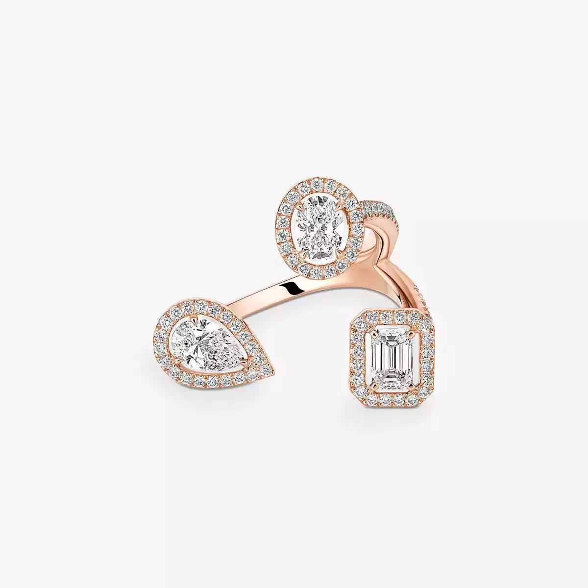 [Veyra Jewelry] Diamond Ring 0,25ct My Twin Trilogy