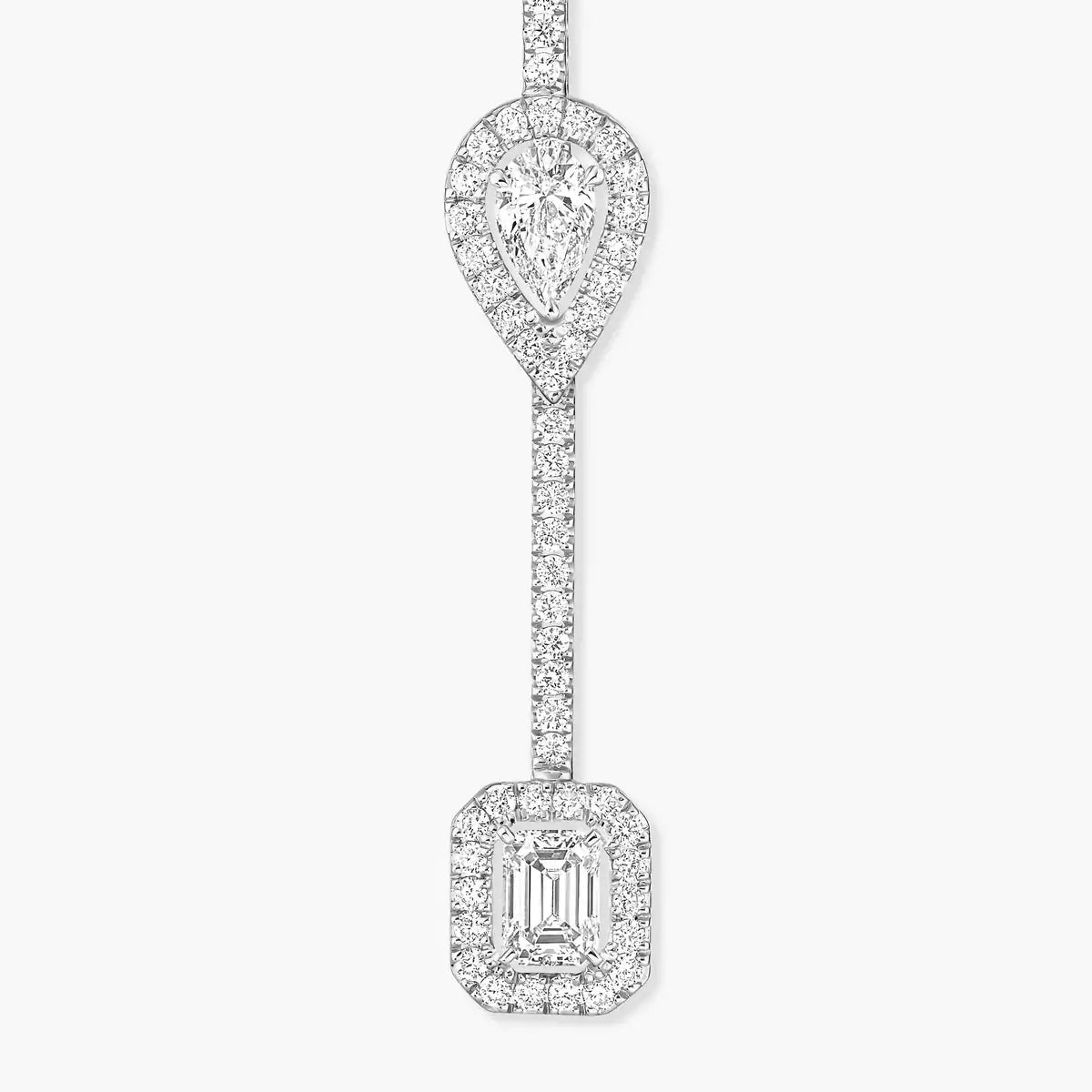 [Veyra Jewelry]Diamond Drop Earrings My Twin