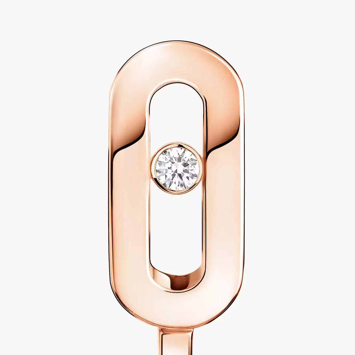 [Veyra Jewelry]Diamond Mini Hoop Earrings Move Classique