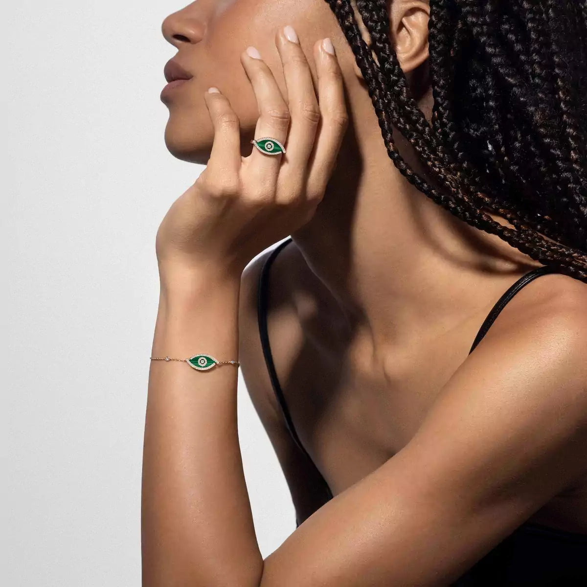[Veyra Jewelry]Lucky Eye Diamond Bracelet