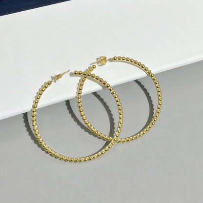 [Veyra Jewelry] SMOOTH BEAD STUD EARRINGS