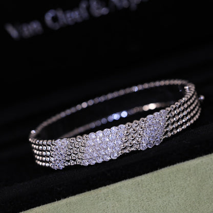 [Veyra Jewelry]  FIVE-ROW DIAMOND BRACELET