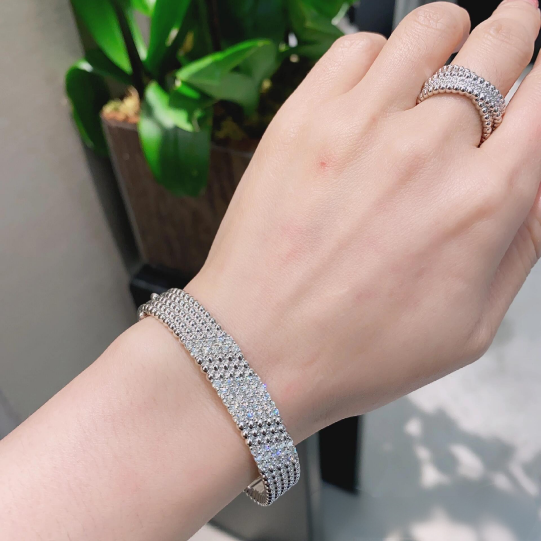 [Veyra Jewelry]  FIVE-ROW DIAMOND BRACELET