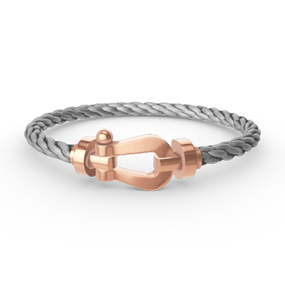 ¡®Veyra Jewelry¡¯FORCE LARGE HORSESHOE NO DIAMOND BRACELET ROSE GOLD