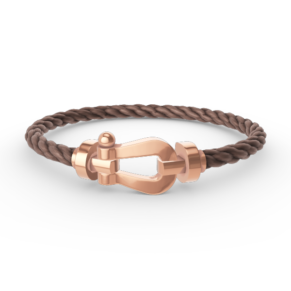 ¡®Veyra Jewelry¡¯FORCE LARGE HORSESHOE NO DIAMOND BRACELET ROSE GOLD
