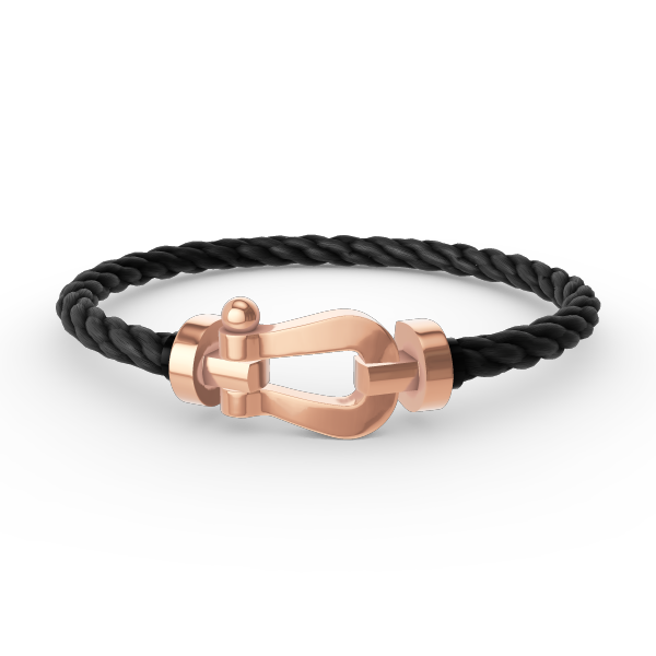¡®Veyra Jewelry¡¯FORCE LARGE HORSESHOE NO DIAMOND BRACELET ROSE GOLD