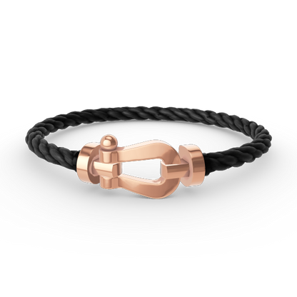¡®Veyra Jewelry¡¯FORCE LARGE HORSESHOE NO DIAMOND BRACELET ROSE GOLD