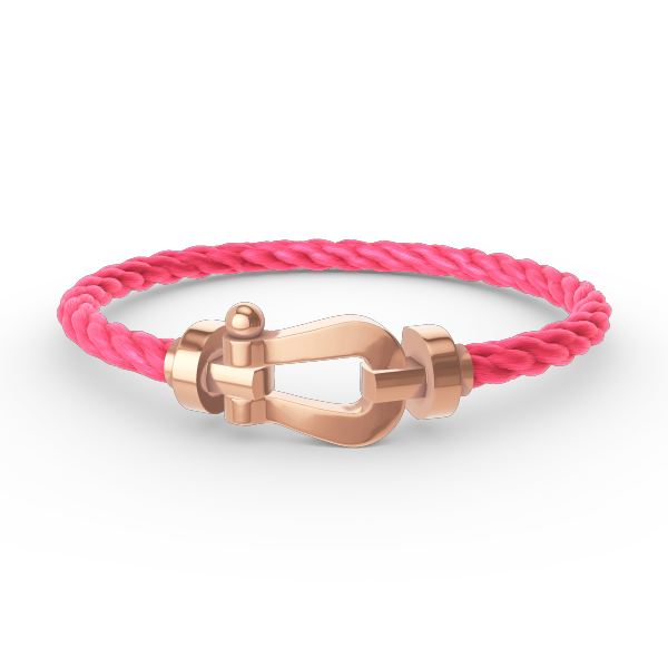 ¡®Veyra Jewelry¡¯FORCE LARGE HORSESHOE NO DIAMOND BRACELET ROSE GOLD