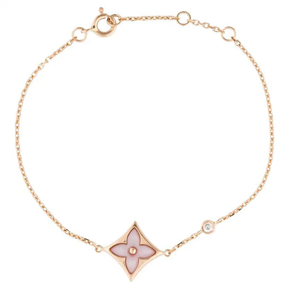 ¡®Veyra Jewelry¡¯STAR 1 DIAMOND PINK GOLD BRACELET