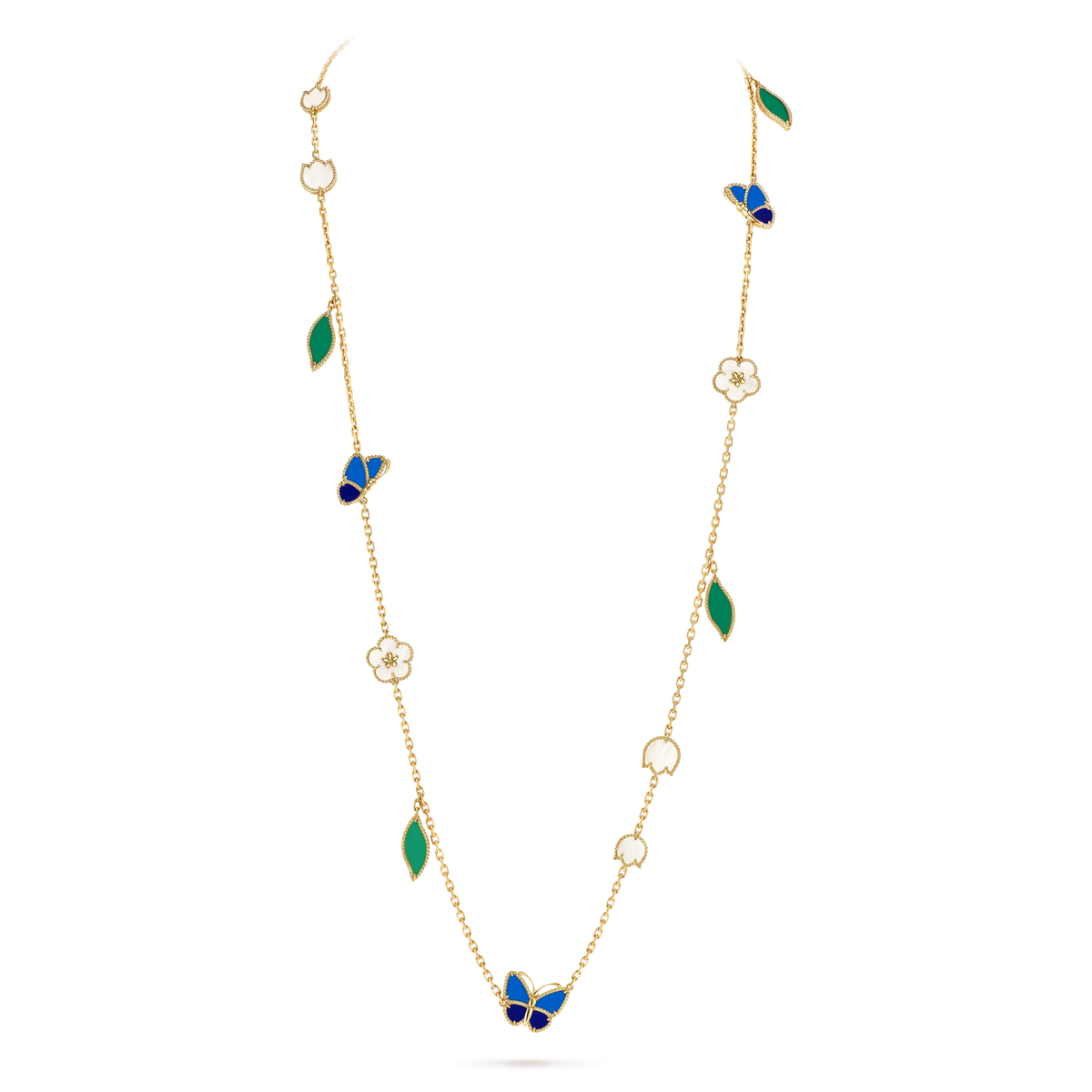 [Veyra Jewelry] 26 NEW CLOVER 15 MOTIFS LUCKY NECKLACE