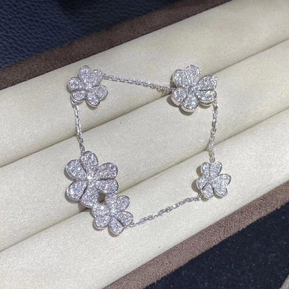 ¡®Veyra Jewelry¡¯FRIVOLE SILVER 5 FLOWERS BRACELET