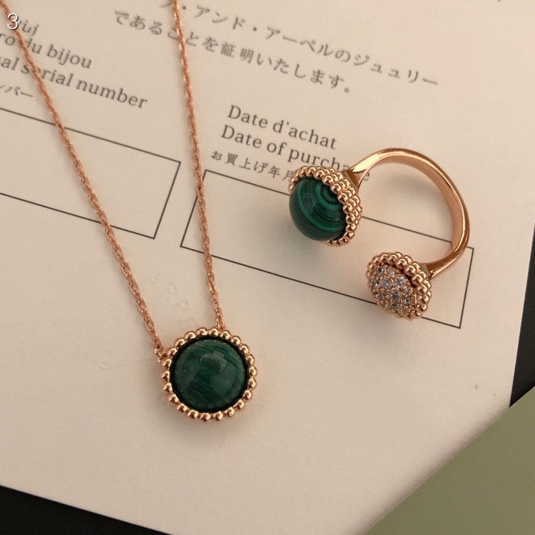 ¡®Veyra Jewelry¡¯PERLEE COULEURS DIAMOND ROSE GOLD BETWEEN THE FINGER RING