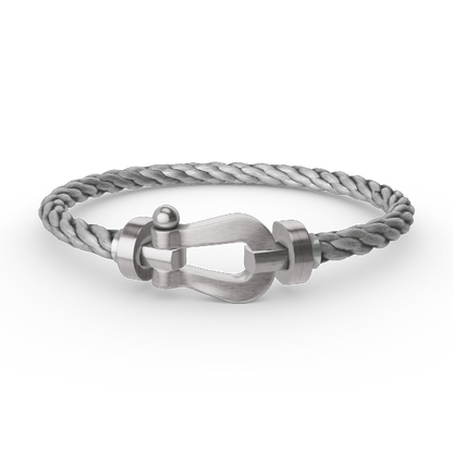 ¡®Veyra Jewelry¡¯FORCE LARGE HORSESHOE NO DIAMOND BRACELET SILVER