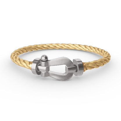 ¡®Veyra Jewelry¡¯FORCE LARGE HORSESHOE NO DIAMOND BRACELET SILVER