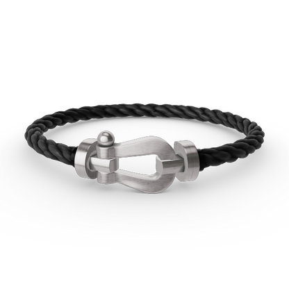 ¡®Veyra Jewelry¡¯FORCE LARGE HORSESHOE NO DIAMOND BRACELET SILVER