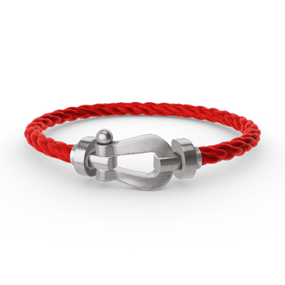 ¡®Veyra Jewelry¡¯FORCE LARGE HORSESHOE NO DIAMOND BRACELET SILVER