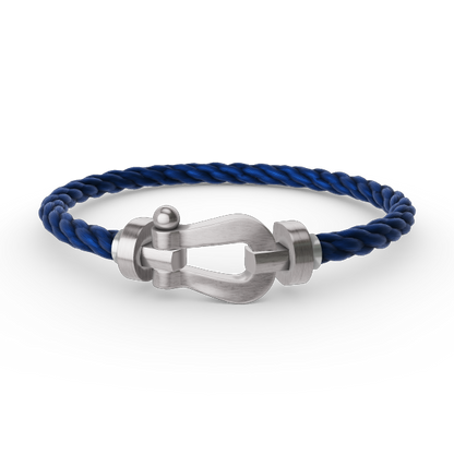 ¡®Veyra Jewelry¡¯FORCE LARGE HORSESHOE NO DIAMOND BRACELET SILVER