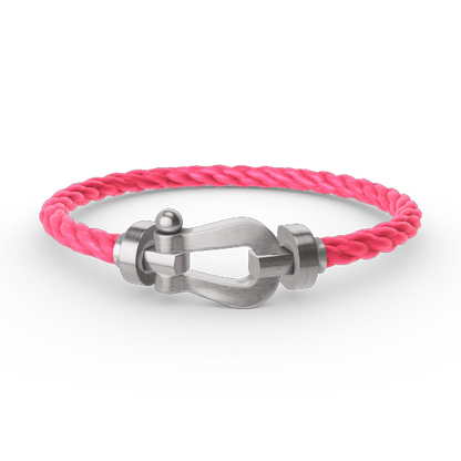 ¡®Veyra Jewelry¡¯FORCE LARGE HORSESHOE NO DIAMOND BRACELET SILVER